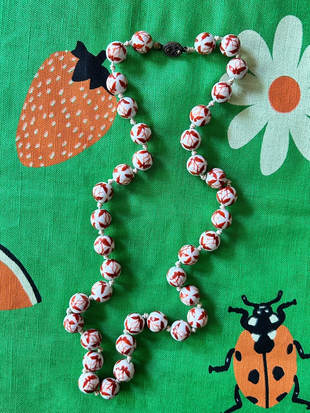 Mid-century Bead Necklace